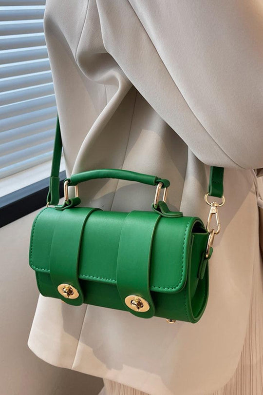 Groene Gouden Mini Crossbody Schoudertas/Handtas