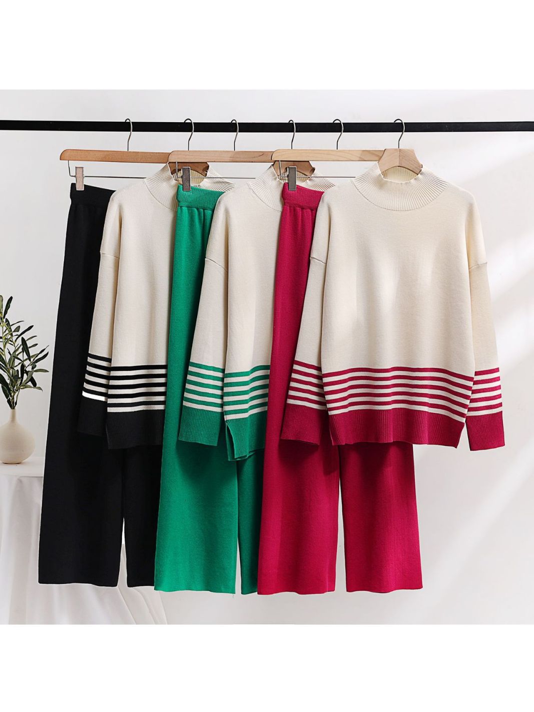 Emma Gebreide Lounge Set | Comfort en Stijl voor Elke Dag