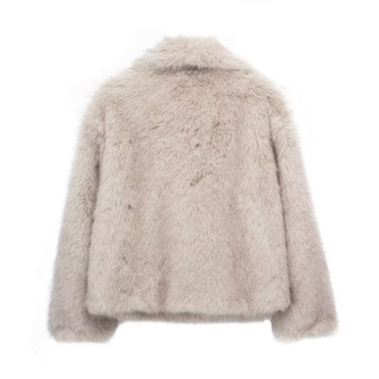 Fenna Faux Fur Jas | Luxe en Comfort in Eén