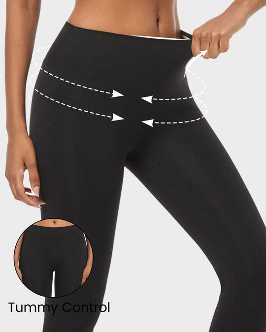 Vida - Lightweight Fleece Contour Women's Shapewear Leggings
