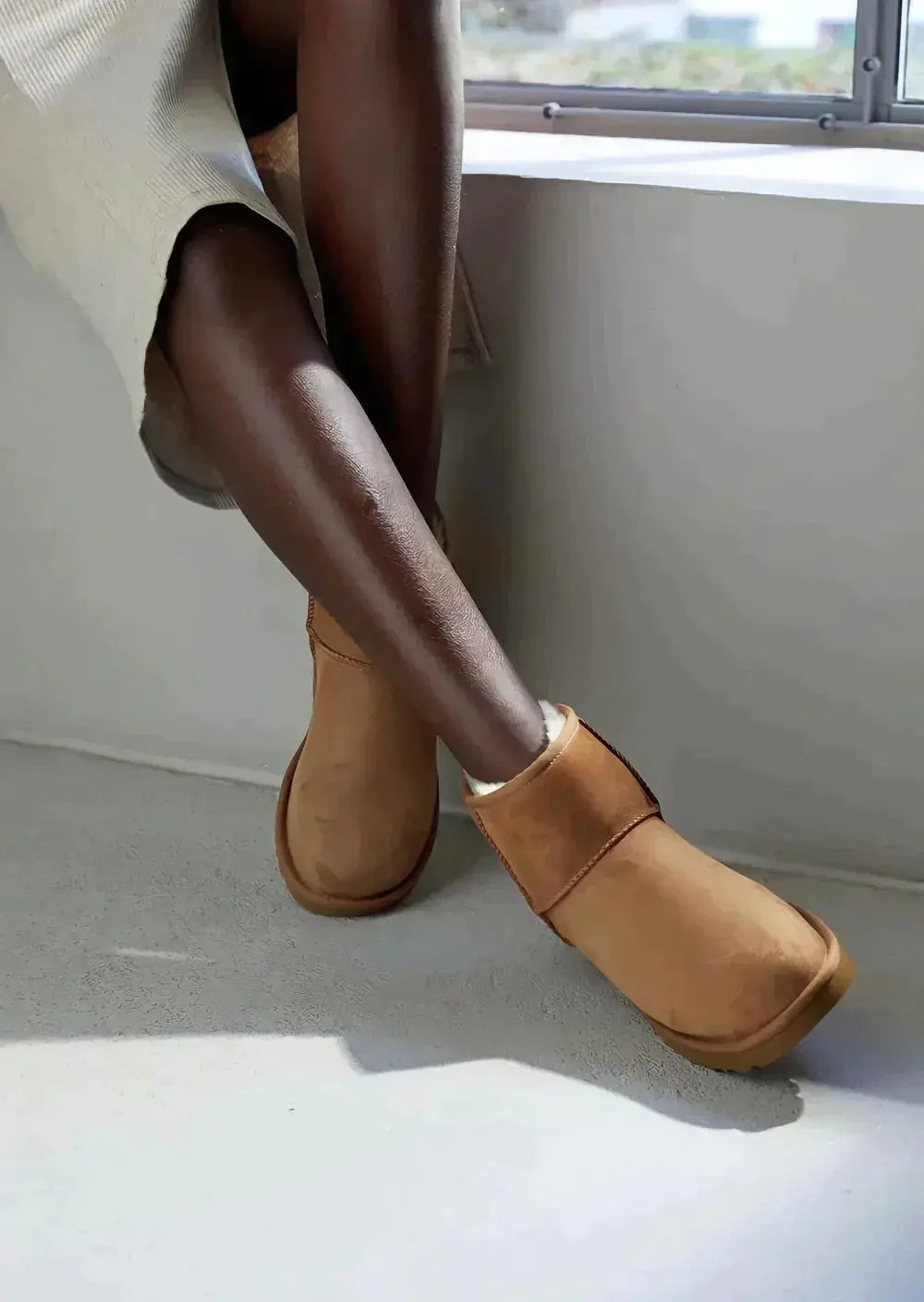 Beatrice - Vegan Suède Schoenen Dames Buiten Comfort