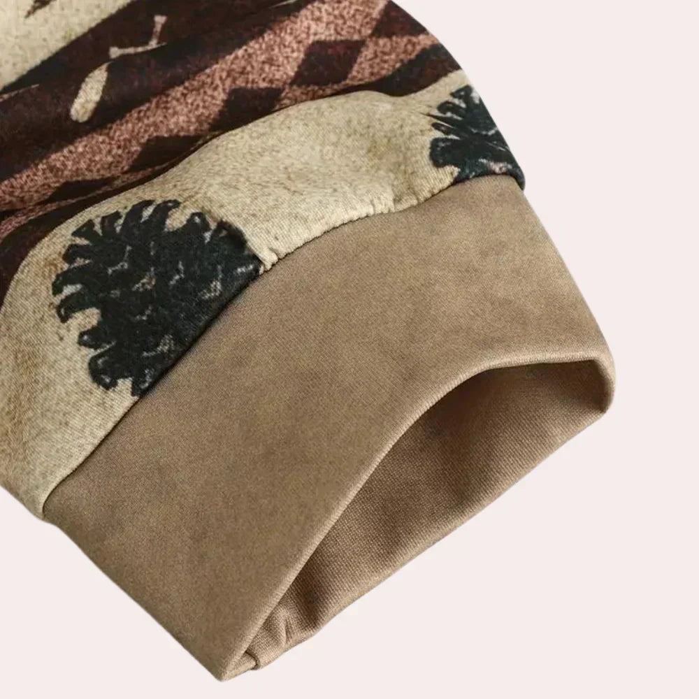 Heren Hoodie met Casual Pasvorm | Ideaal voor Vrije Tijd en Ontspanning