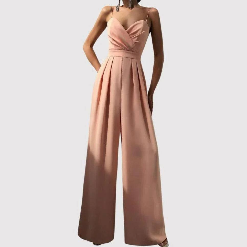 Vrouwen Strappy Elegante Wijde Jumpsuit