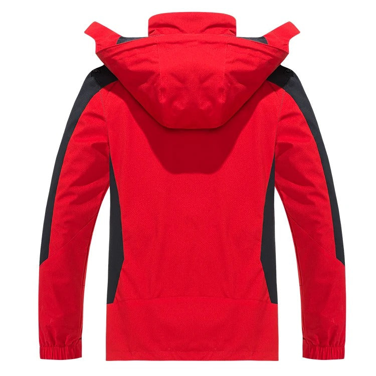 Hiking Jacket met Capuchon en Rits voor Heren | Ideaal voor Buitenactiviteiten