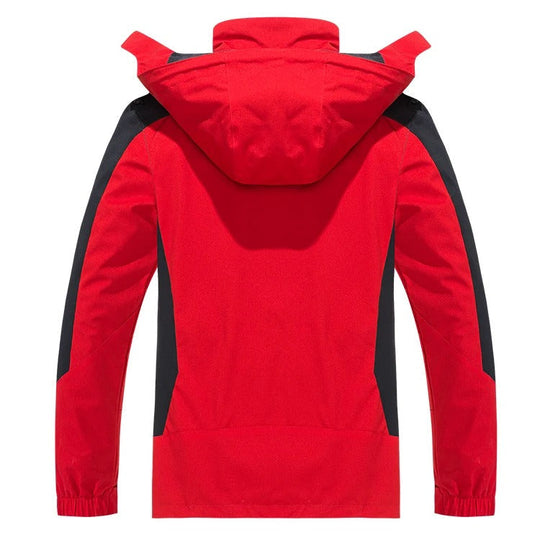 Hiking Jacket met Capuchon en Rits voor Heren | Ideaal voor Buitenactiviteiten