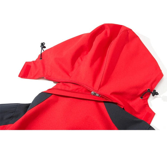 Hiking Jacket met Capuchon en Rits voor Heren | Ideaal voor Buitenactiviteiten