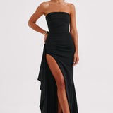 Sophia Strapless Maxi-Jurk | Tijdloze Elegantie en Verleiding