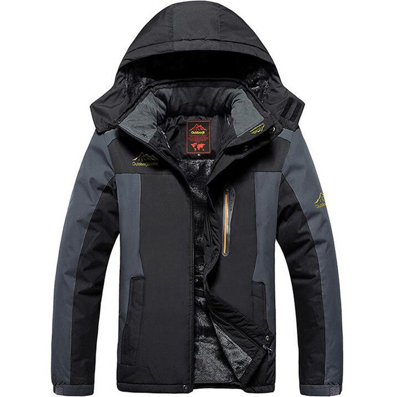 Gevoerde Jas met Capuchon voor Mannen | Ideaal voor Herfst en Winter