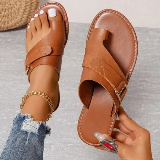 Bodø - Leren Slippers Dames
