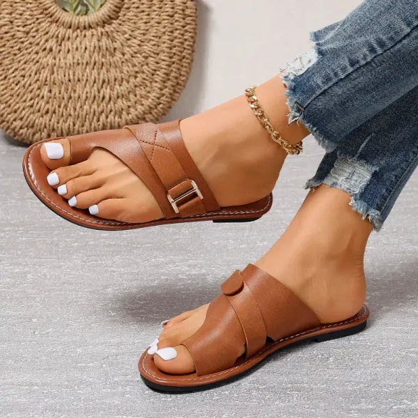 Bodø - Leren Slippers Dames