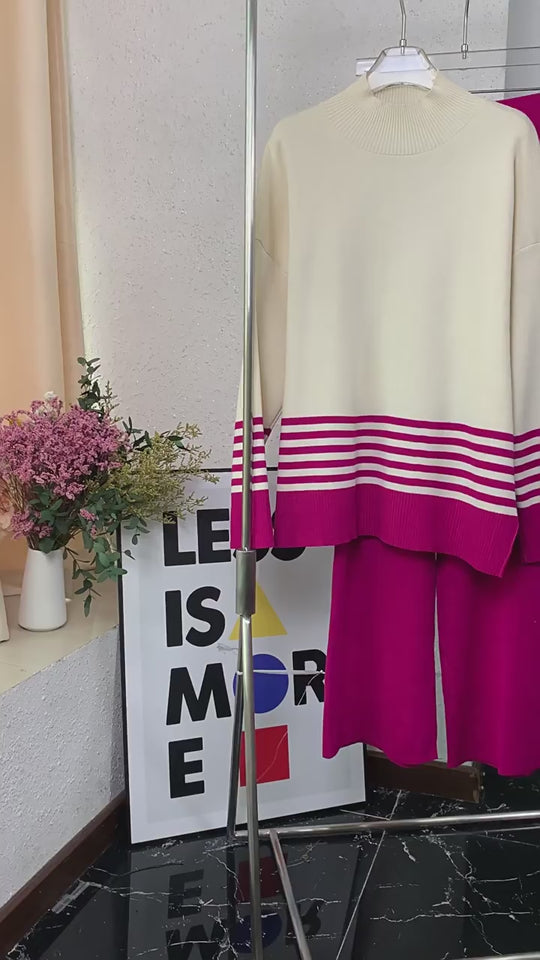 Emma Gebreide Lounge Set | Comfort en Stijl voor Elke Dag