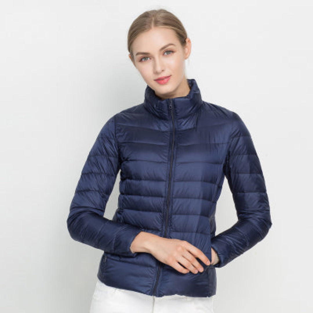 Dames Langarm Steppjacke | Warm
