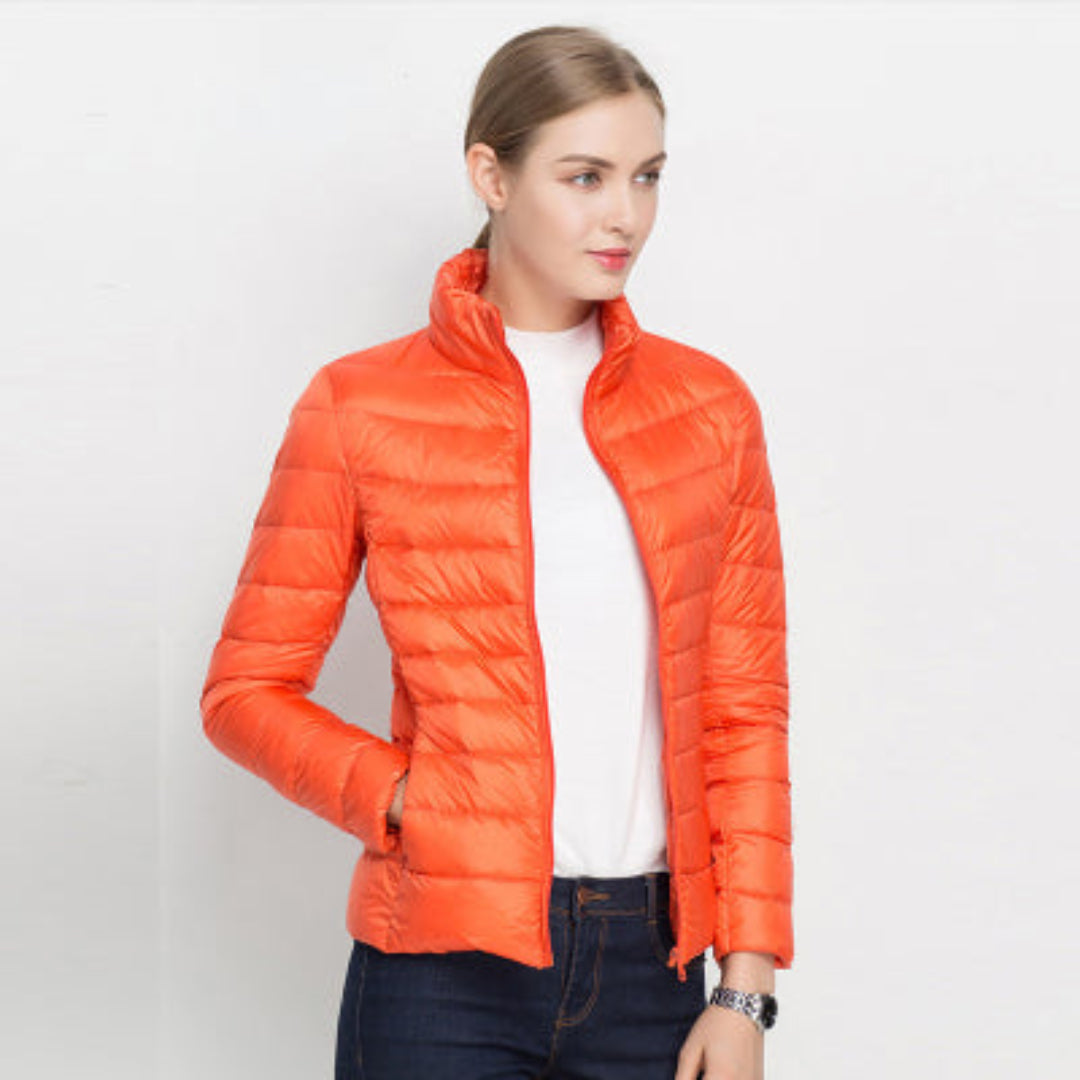 Dames Langarm Steppjacke | Warm