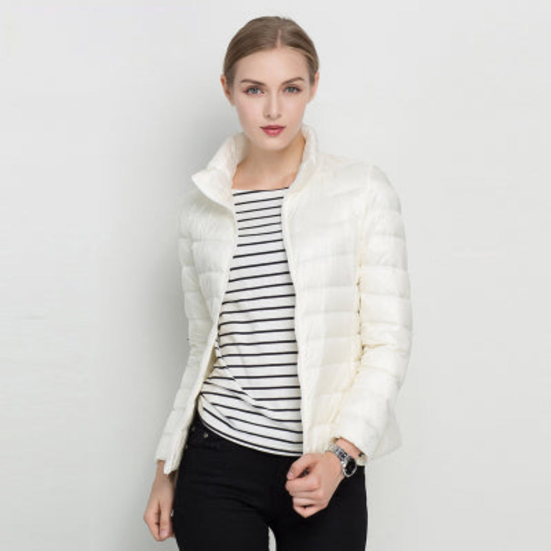 Dames Langarm Steppjacke | Warm
