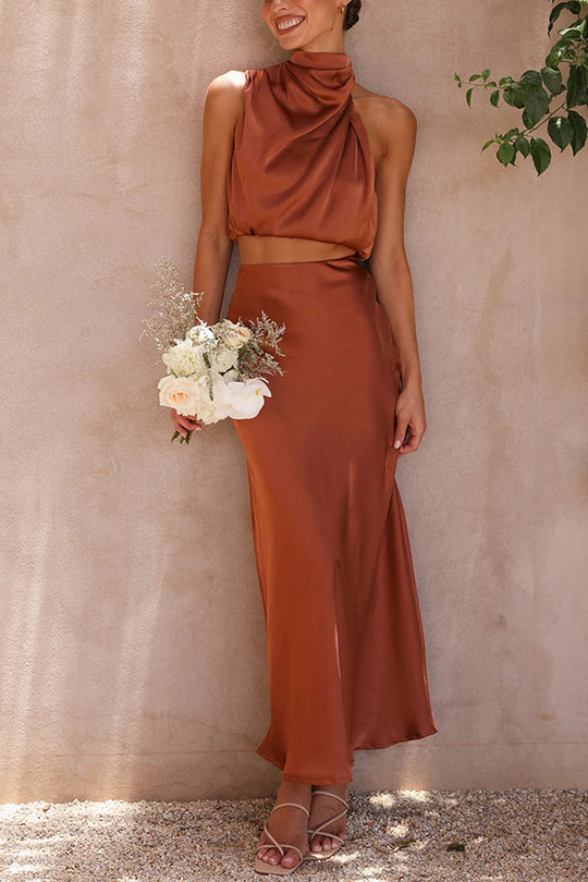 Seraphina - Satijnen Two-Piece Set