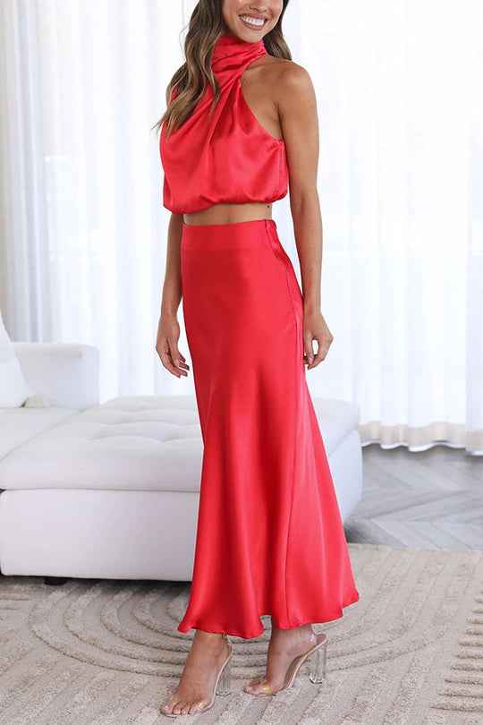 Seraphina - Satijnen Two-Piece Set