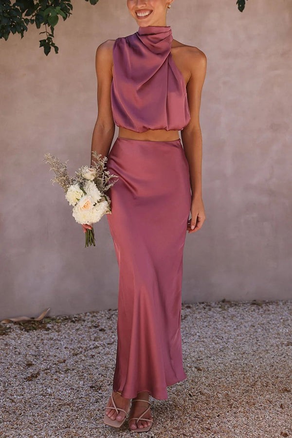 Seraphina - Satijnen Two-Piece Set