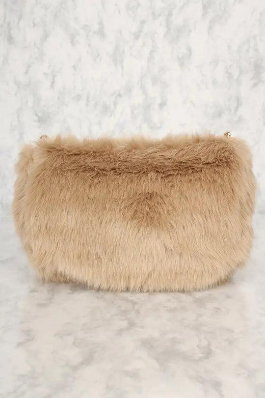 Sexy Beige Nepen Schoudertas/ Handtas