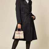 Dames Lichte Militaire Duster Trenchcoat | Met Riemsluiting en Epauletten | Voorjaar en Zomer Mantel
