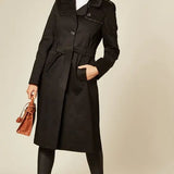 Dames Lichte Militaire Duster Trenchcoat | Met Riemsluiting en Epauletten | Voorjaar en Zomer Mantel