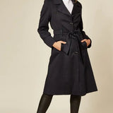 Dames Lichte Militaire Duster Trenchcoat | Met Riemsluiting en Epauletten | Voorjaar en Zomer Mantel