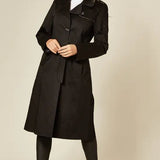 Dames Lichte Militaire Duster Trenchcoat | Met Riemsluiting en Epauletten | Voorjaar en Zomer Mantel