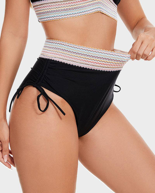 Beatrix - Elegante Hoge Taille Dames Bikini Set