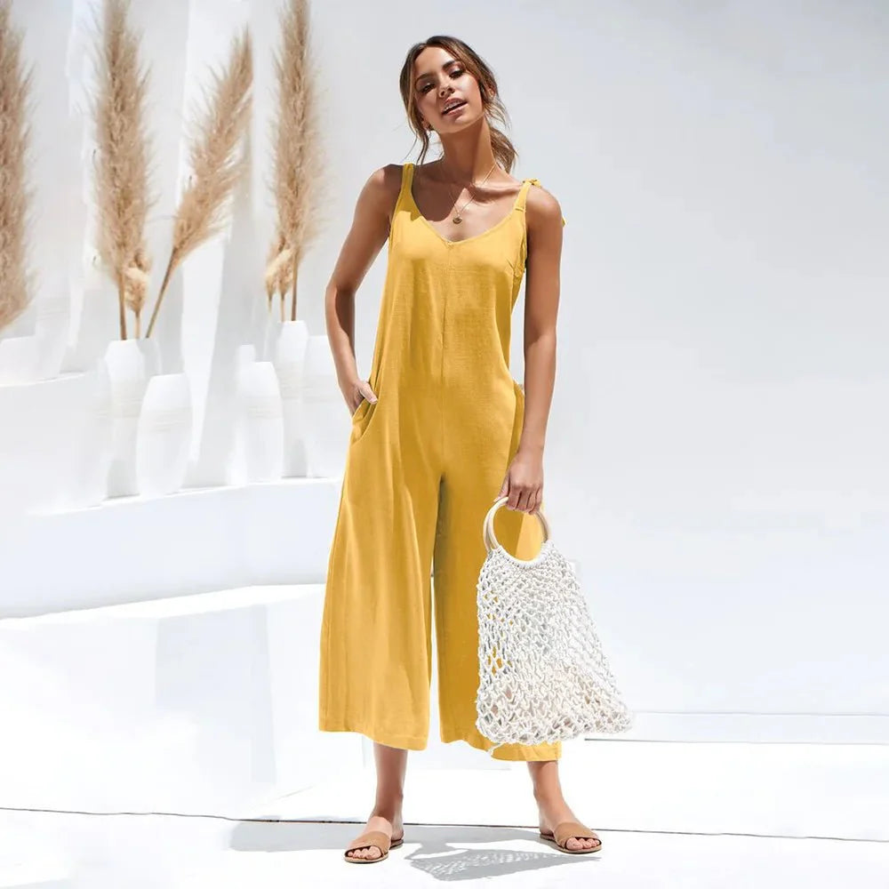 Aurora Luxe Jumpsuit | Tijdloze Stijl, Eindeloos Comfort