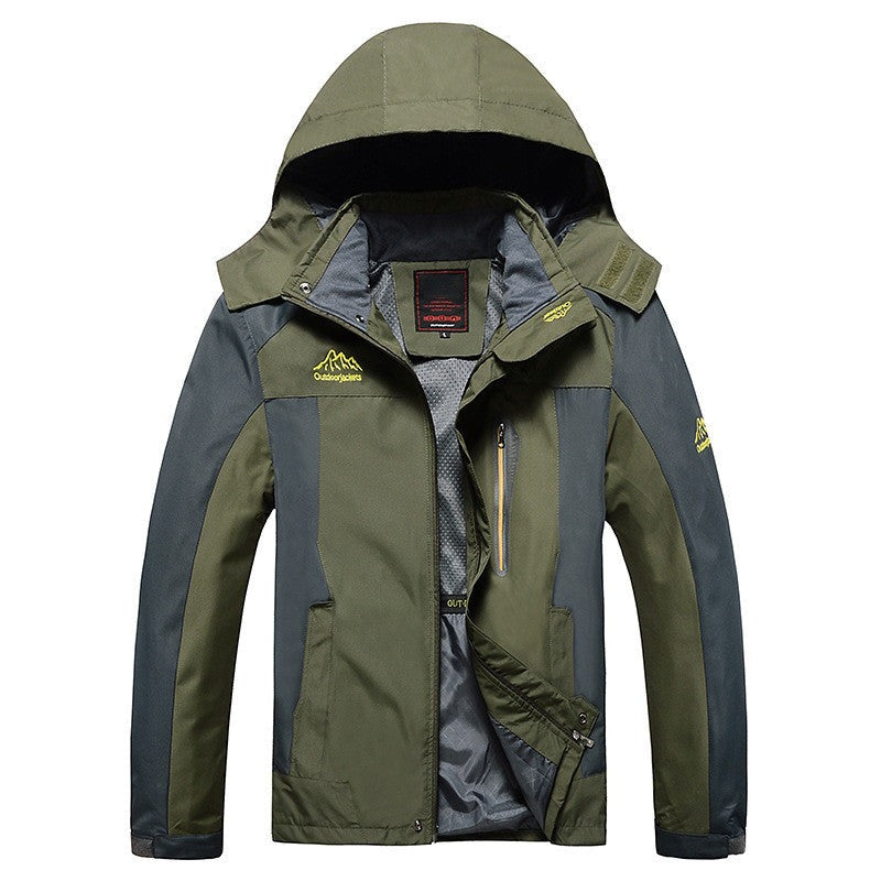 Gevoerde Jas met Capuchon voor Mannen | Ideaal voor Herfst en Winter
