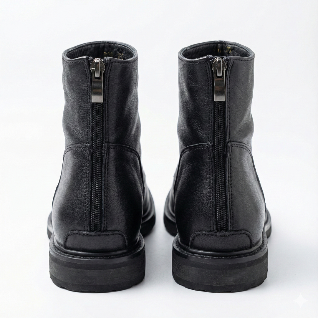 Heren | Enkellaars | Vierkante Neus | Strak Silhouet | Tijdloos Ontwerp