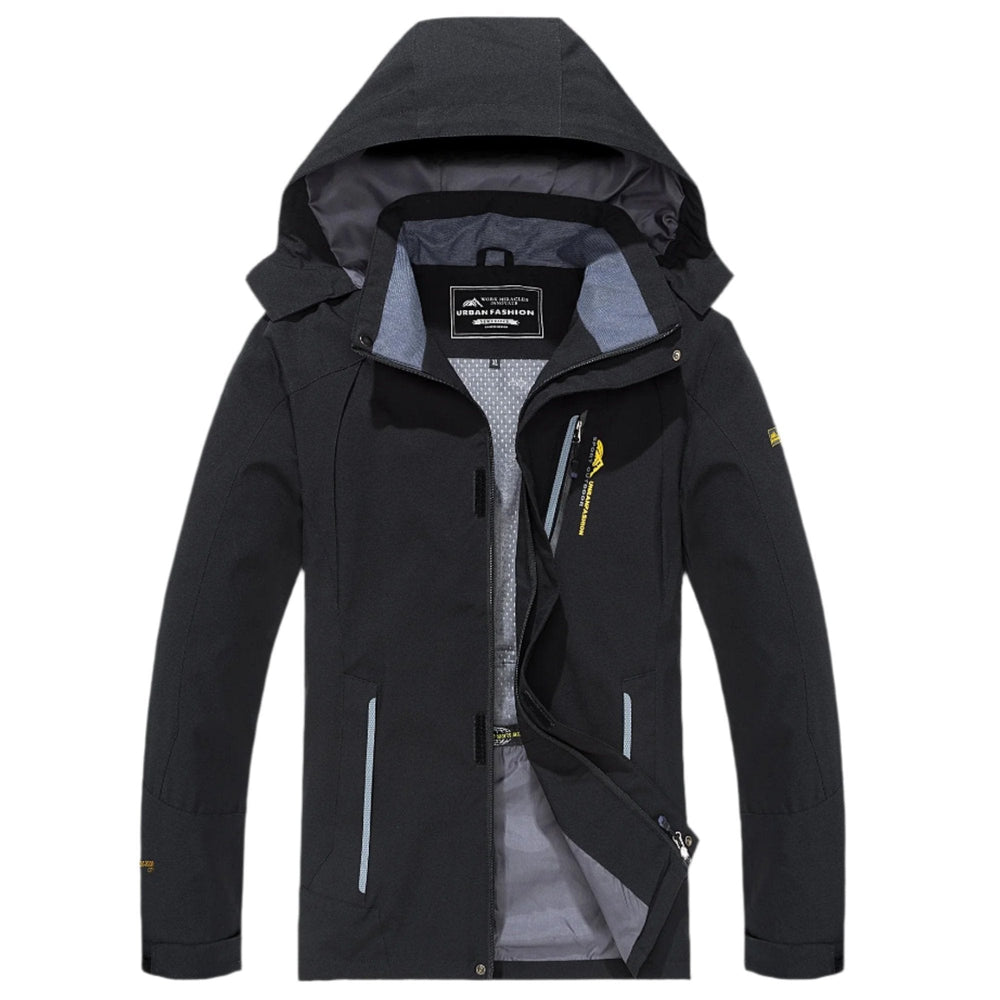 Hiking Jacket met Capuchon en Rits voor Heren | Ideaal voor Buitenactiviteiten