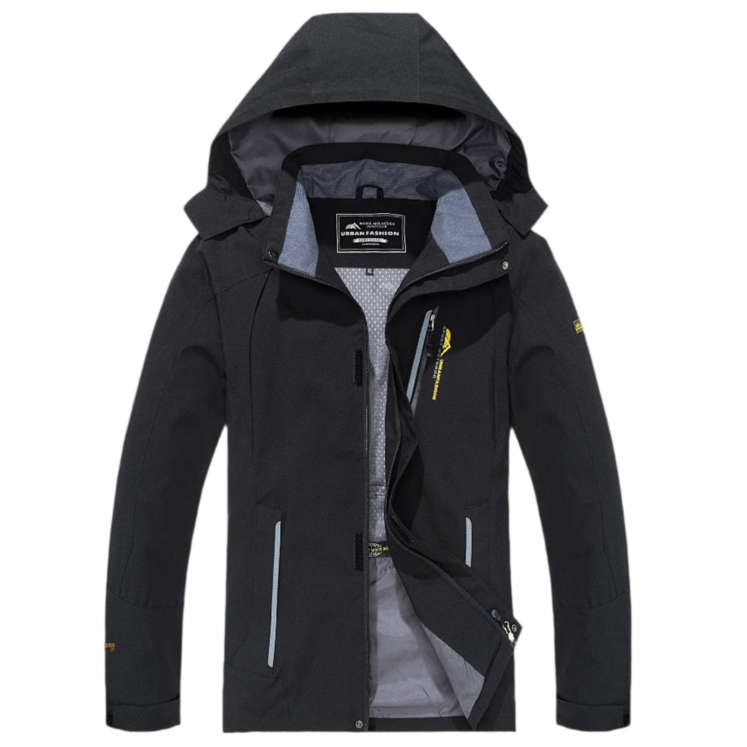 Hiking Jacket met Capuchon en Rits voor Heren | Ideaal voor Buitenactiviteiten