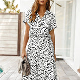 Beatrice - Klassieke Elegantie Dames Midi Jurk
