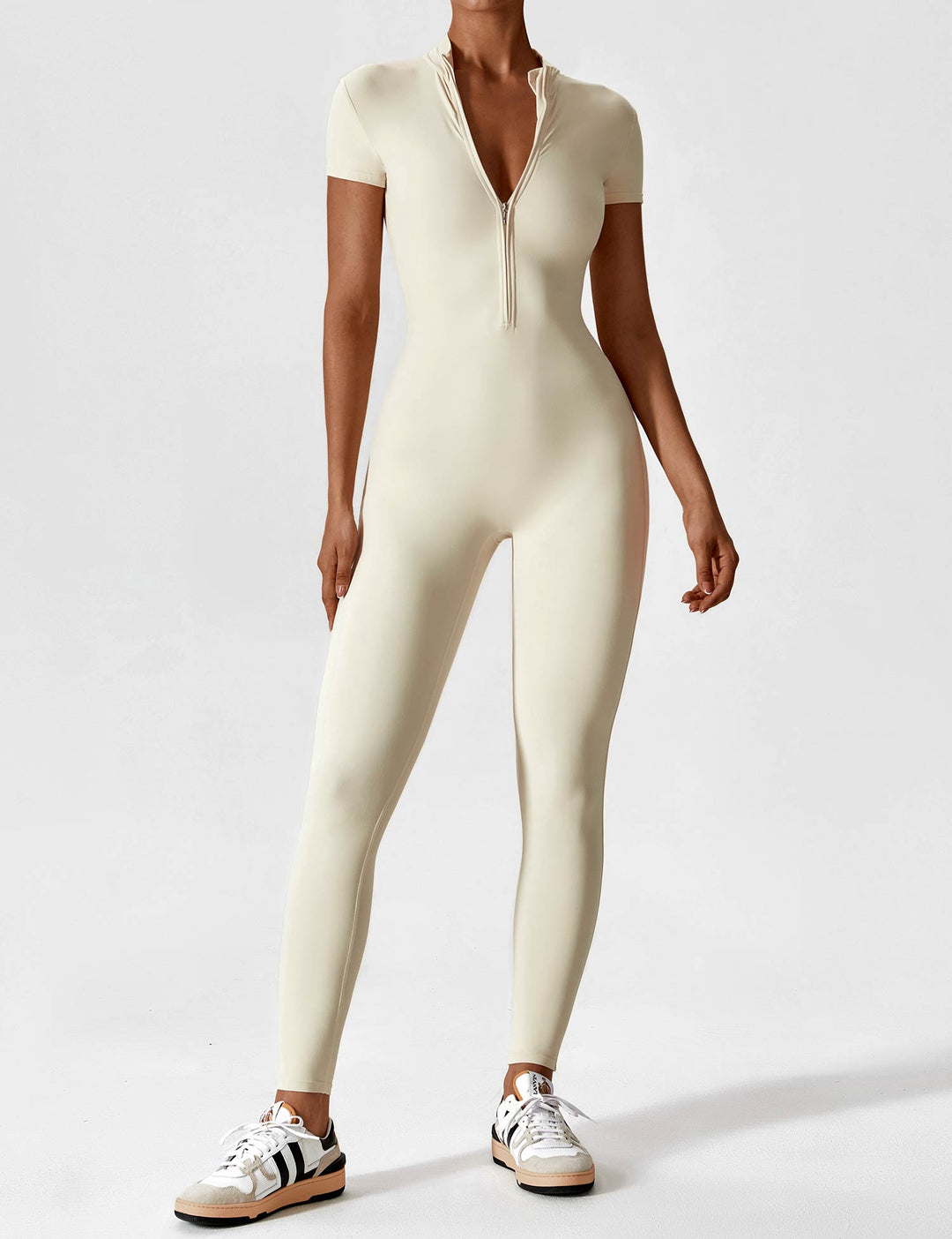 Lina | Naadloze Full-Zip Bodysuit | Stijlvol & Functioneel
