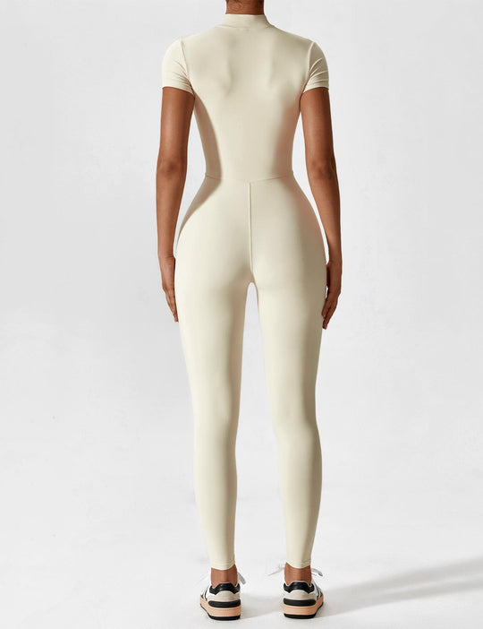Lina | Naadloze Full-Zip Bodysuit | Stijlvol & Functioneel