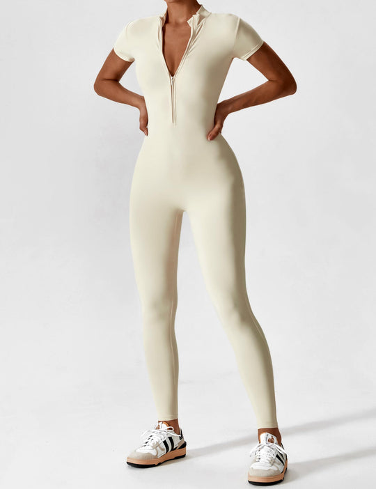 Lina | Naadloze Full-Zip Bodysuit | Stijlvol & Functioneel