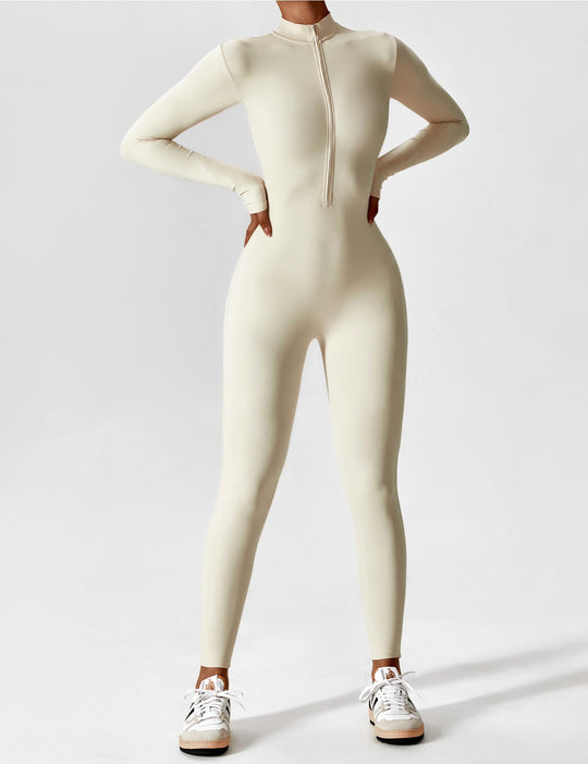 Lina | Naadloze Full-Zip Bodysuit | Stijlvol & Functioneel