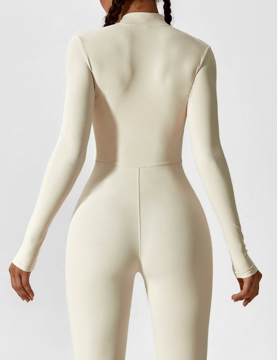 Lina | Naadloze Full-Zip Bodysuit | Stijlvol & Functioneel