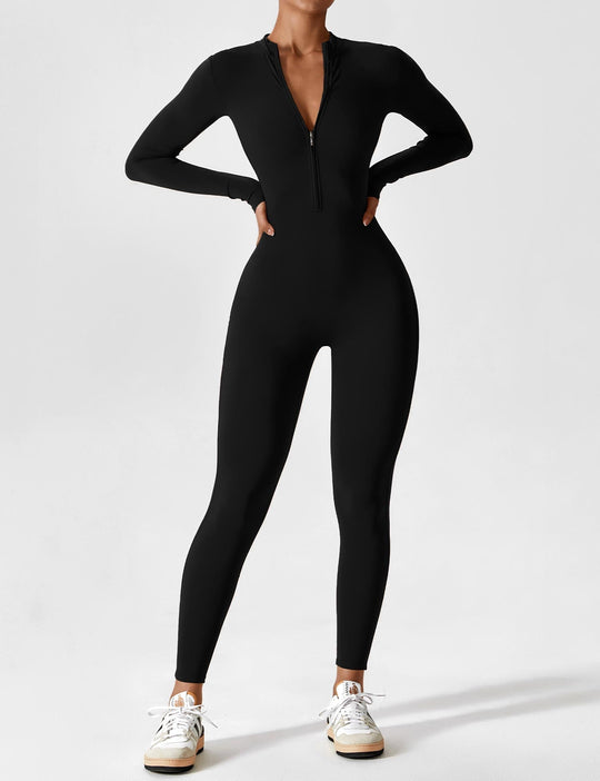 Lina | Naadloze Full-Zip Bodysuit | Stijlvol & Functioneel