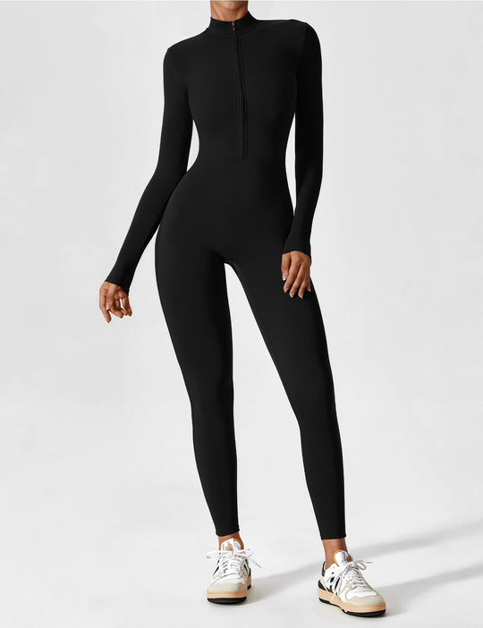 Lina | Naadloze Full-Zip Bodysuit | Stijlvol & Functioneel