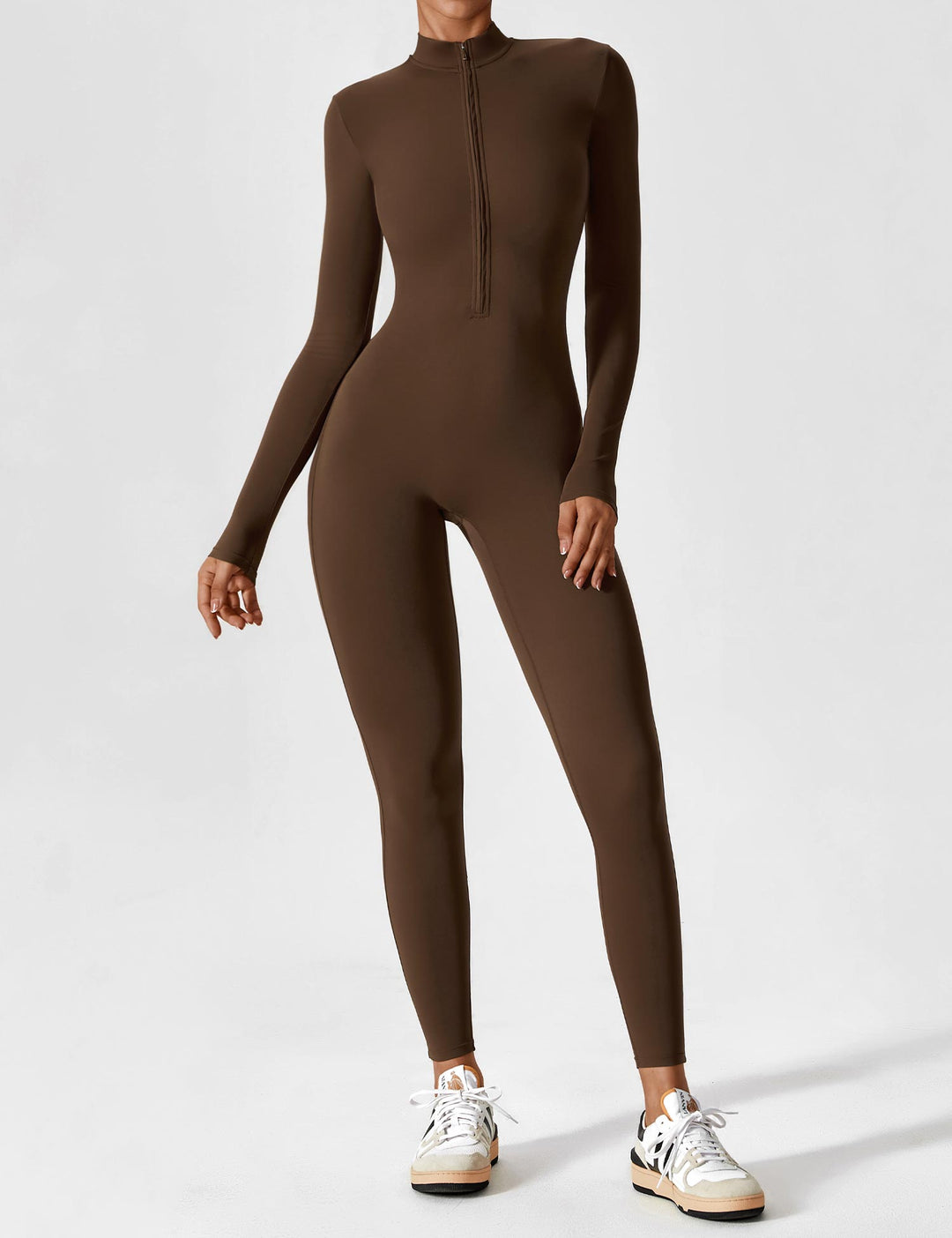 Lina | Naadloze Full-Zip Bodysuit | Stijlvol & Functioneel