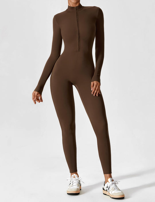 Lina | Naadloze Full-Zip Bodysuit | Stijlvol & Functioneel
