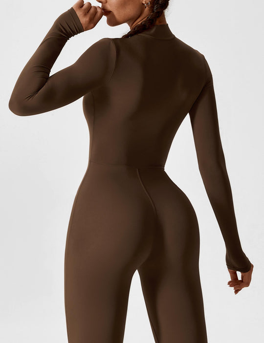 Lina | Naadloze Full-Zip Bodysuit | Stijlvol & Functioneel