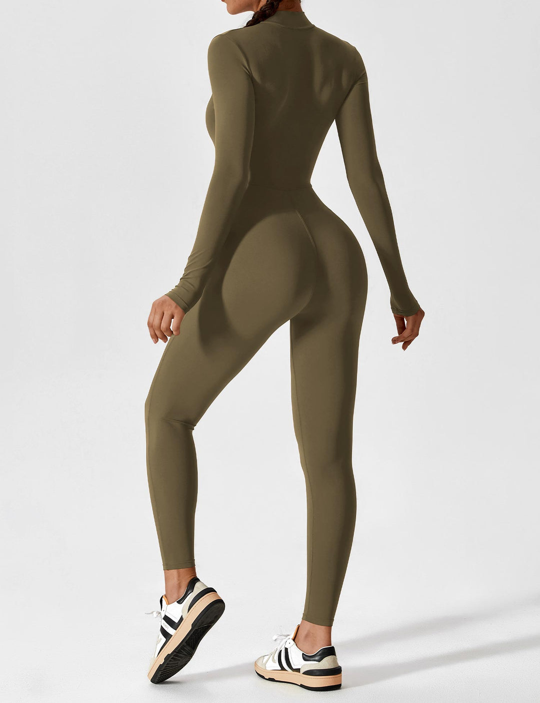 Lina | Naadloze Full-Zip Bodysuit | Stijlvol & Functioneel