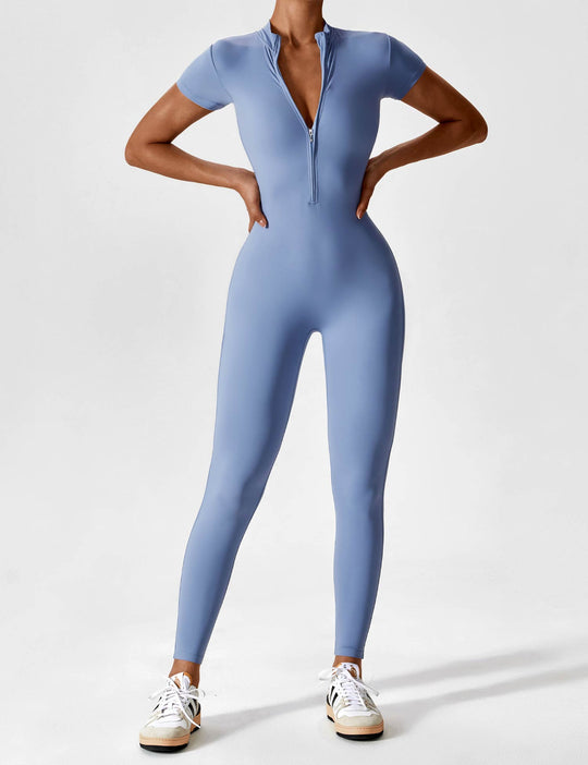 Lina | Naadloze Full-Zip Bodysuit | Stijlvol & Functioneel