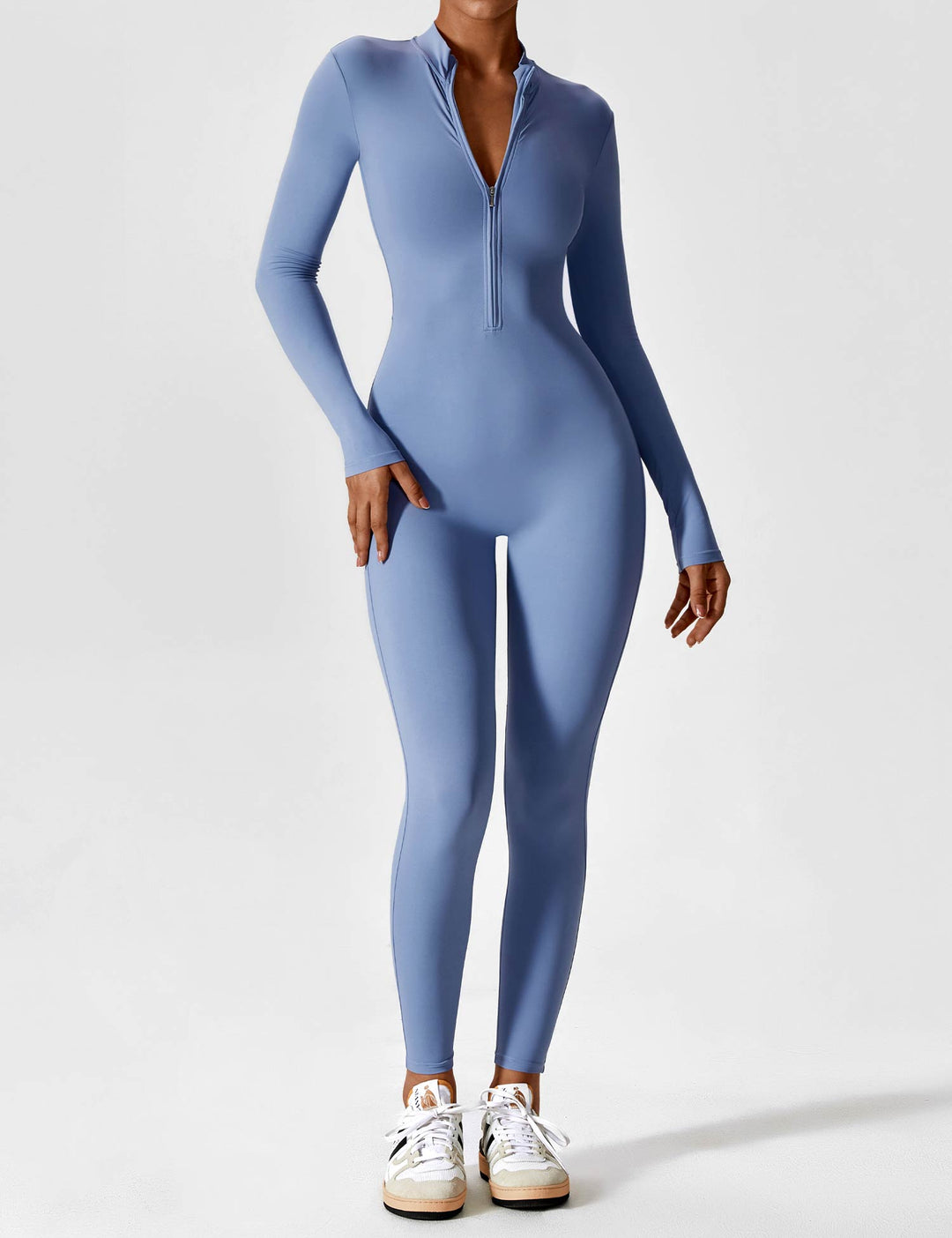 Lina | Naadloze Full-Zip Bodysuit | Stijlvol & Functioneel