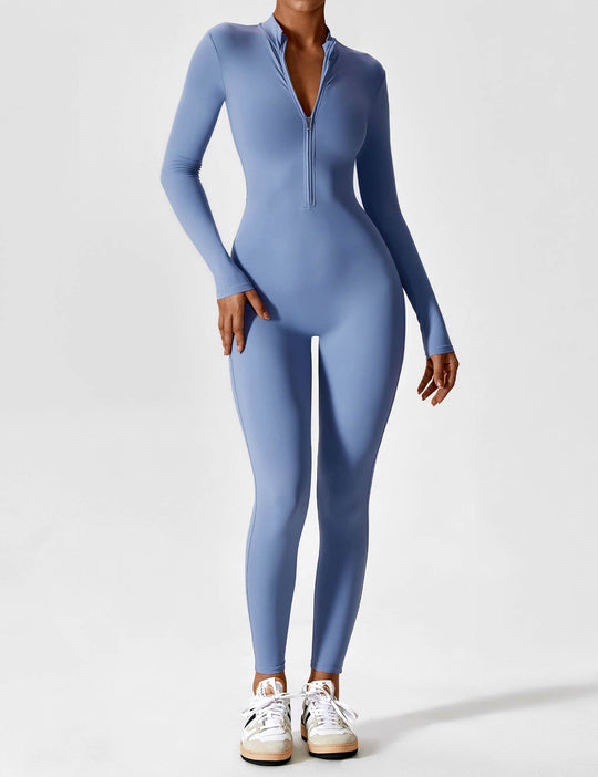 Lina | Naadloze Full-Zip Bodysuit | Stijlvol & Functioneel