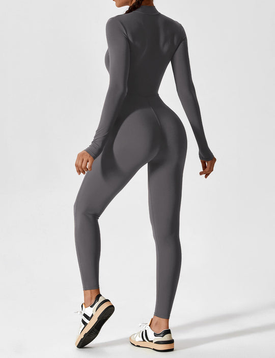 Lina | Naadloze Full-Zip Bodysuit | Stijlvol & Functioneel