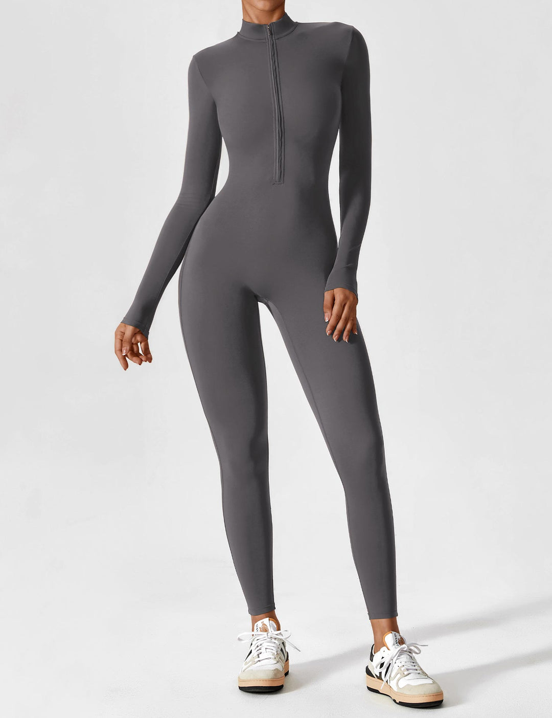 Lina | Naadloze Full-Zip Bodysuit | Stijlvol & Functioneel