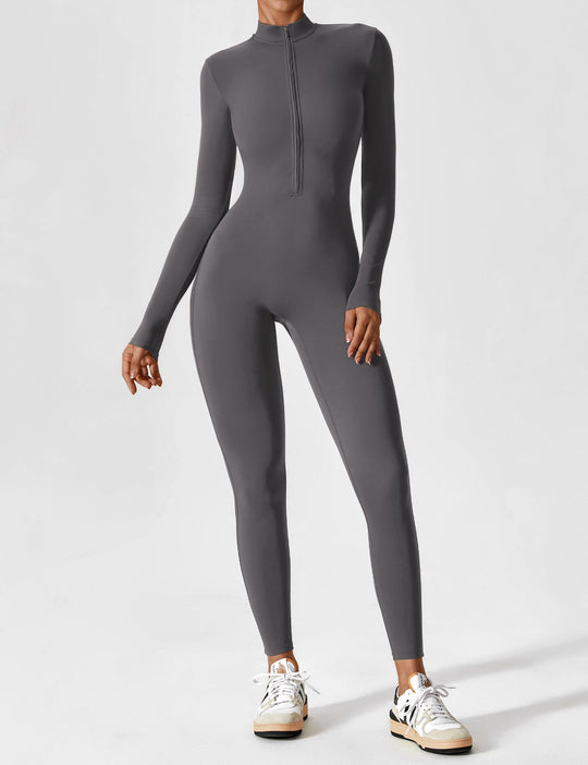 Lina | Naadloze Full-Zip Bodysuit | Stijlvol & Functioneel